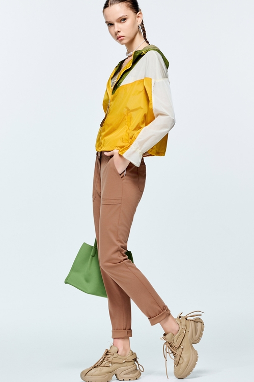 Caramel Slim Fit Pants,pants,Pants