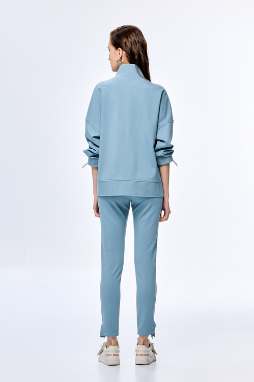 Fresh Mint Fitted Pants,Joggers