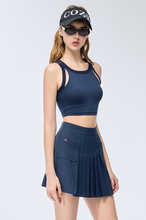 Ocean Cave Color Fashion Tank Top,sleeveless tops,sleeveless tops,Sleeveless tops,sleeveless tops