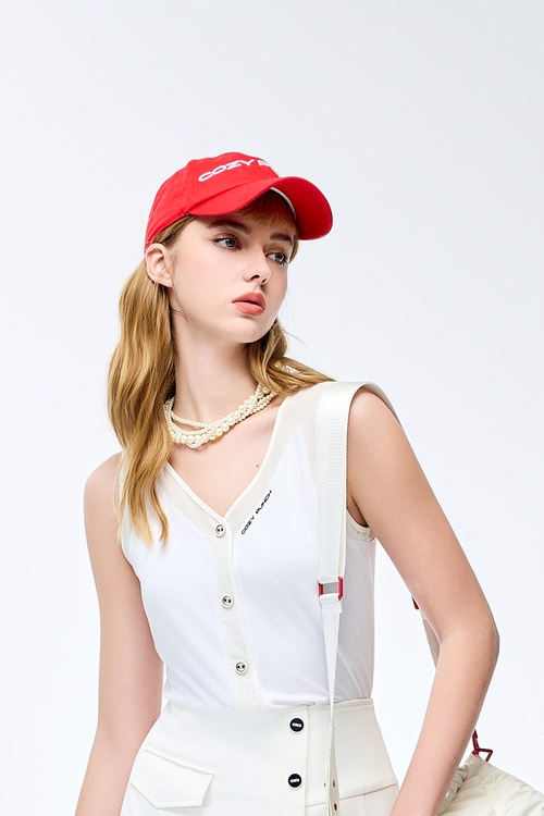 Mesh Trim Detail Moisture Wicking Collagen Tank Top,sleeveless tops,sleeveless tops,Sleeveless tops,sleeveless tops