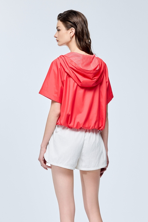 Flame Color Cooling Sunscreen Functional Top,Outerwear