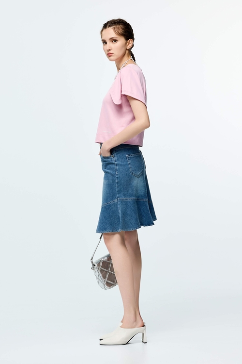 High Performance Collagen Sleeve Detail Top,Tops