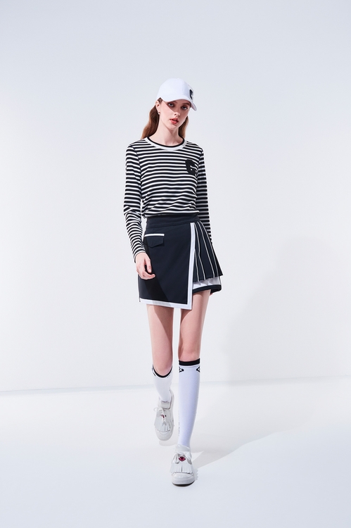 Textured Panel Casual Top,Season (AW) Look