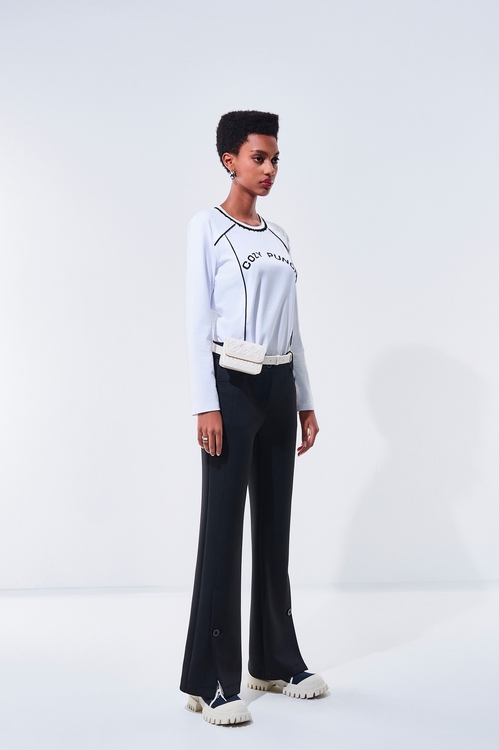 LOGO Print Long-Sleeve T-Shirt,Season (AW) Look
