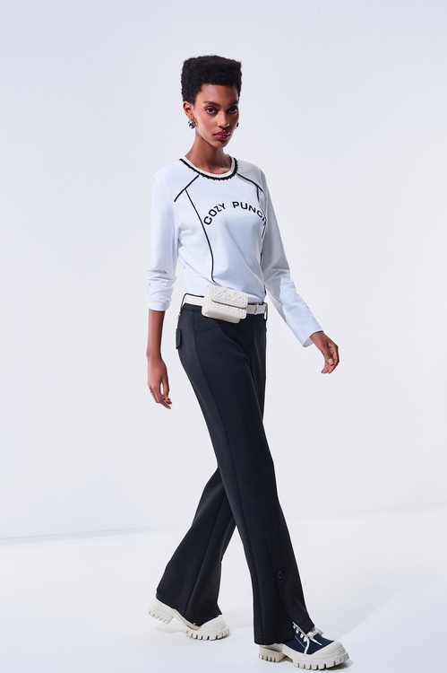 LOGO Print Long-Sleeve T-Shirt,Season (AW) Look