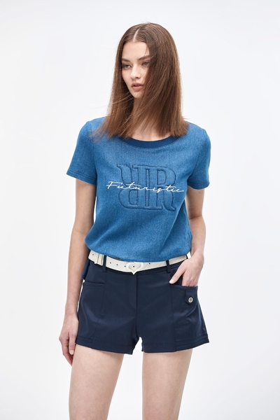 Navy Basic Shorts