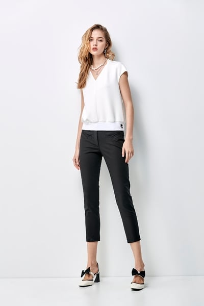 Slim Fit Basic Pants