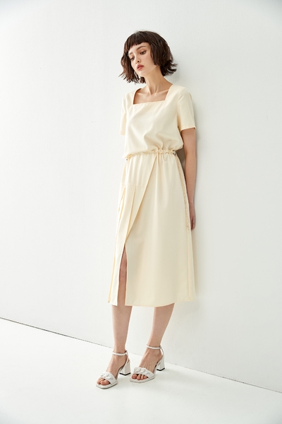 Basic Short Sleeve Dress