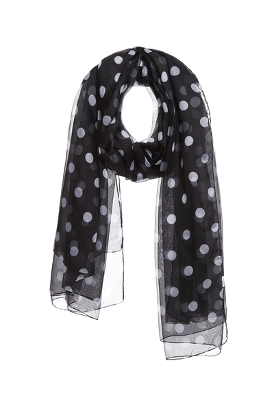Classic Polka Dot Scarf