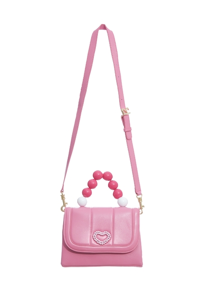 Pearl Heart Logo Sling Bag