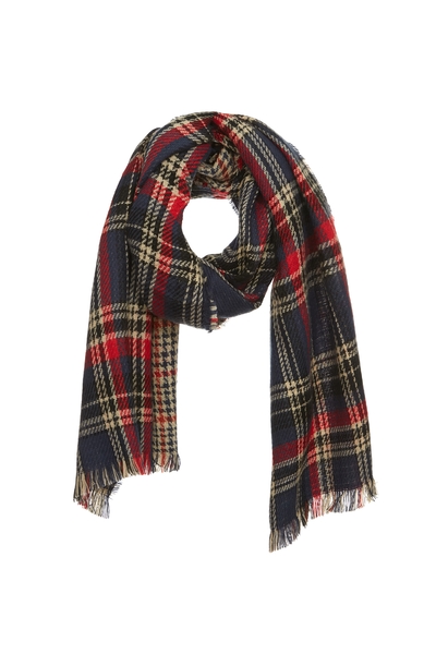 Plaid Printed Scarf