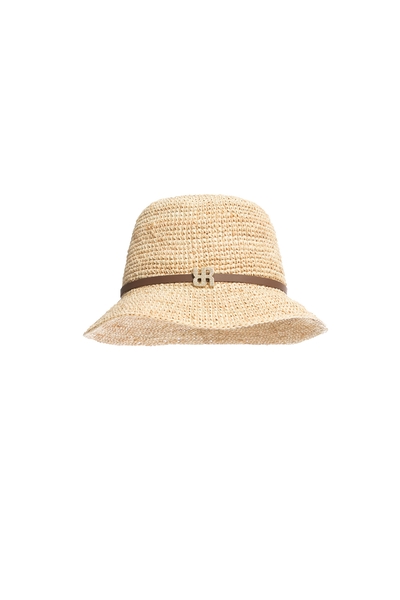 Woven Ratten Bucket Hat