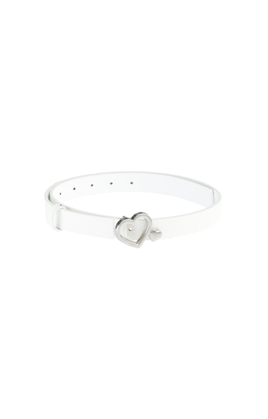 Heart Buckle Leather Belt