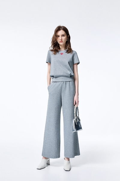Wide Leg Casual Pants
