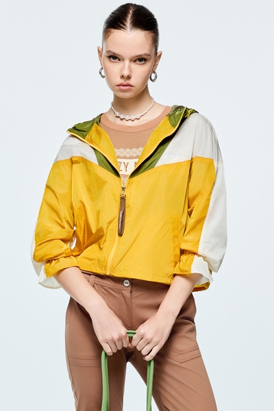 Colour Block Sports Jacket