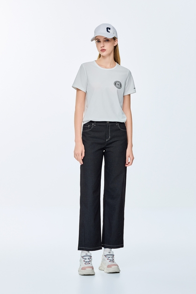 Salt gray casual pants